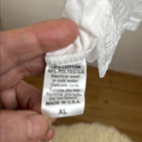 BUCKLE White and Gray Graphic T-Shirt with Short Sleeves - Picture 7 of 7